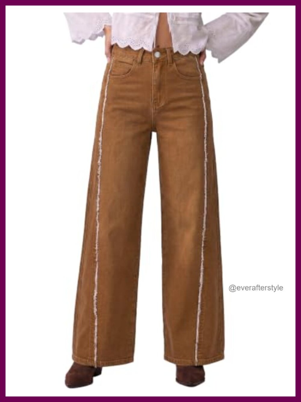 High Waisted Wide Leg Jeans Stretch Denim Baggy Y2K